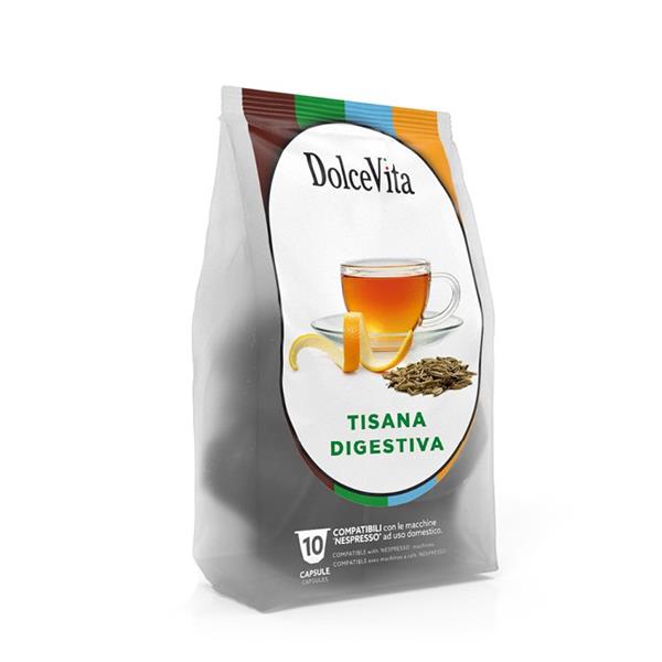Scatola Dolce Vita Nespresso®* TISANA DIGESTIVA 120pz.