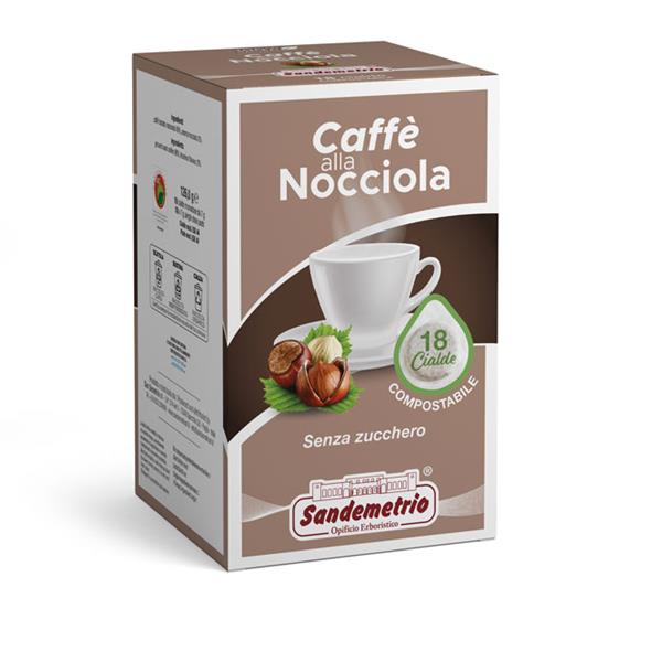 SANDEMETRIO 18 CIALDE CAFFE ALLA NOCCIOLA 