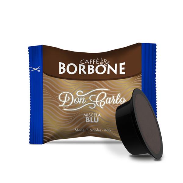 50 Capsule Borbone Compatibili lavazza modo mio Don Carlo Miscela BLU