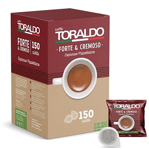 150 CIALDE CAFFE TORALDO MISCELA FORTE E CREMOSO
