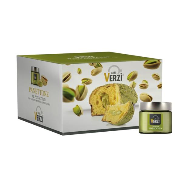 VERZI CAFFE PANETTONE AL PISTACCHIO