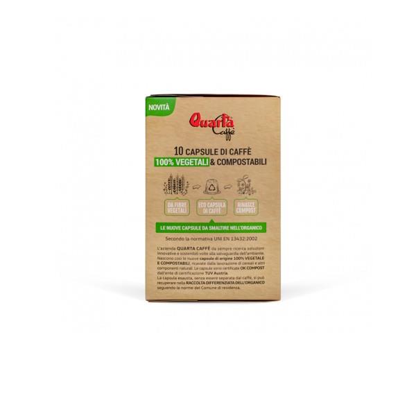 Quarta Caffè Capsule compostabili & 100% vegetali 30pz