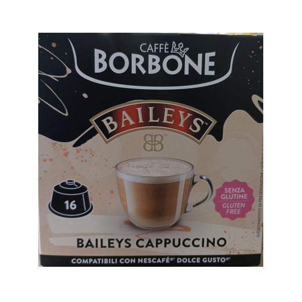 4x16 CAPSULE CAPPUCCINO AL BAYLES DOLCE GUSTO BORBONE