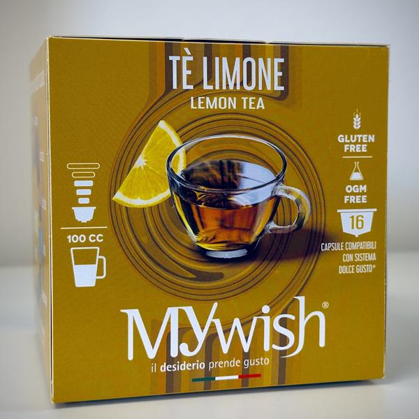 16 CAPSULE COMPATIBILI DOLCE GUSTO TE LIMONE