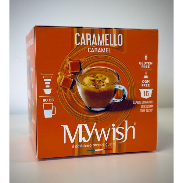 16 CAPSULE COMPATIBILI DOLCE GUSTO CARAMELLO SALATO