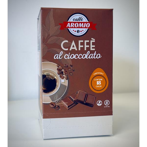 18 CIALDE AROMIO CAFFE AL CIOCCOLATO