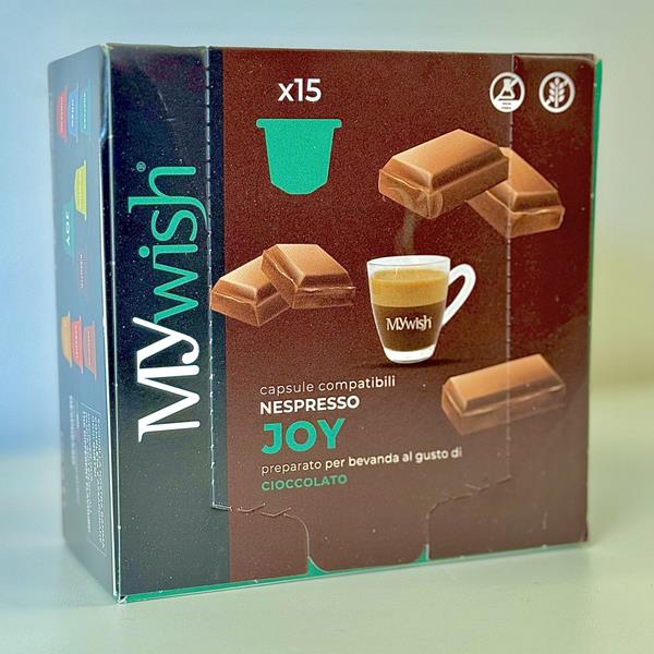 15 CAPSULE COMPATIBILI NESPRESSO JOY CIOCCOLATO