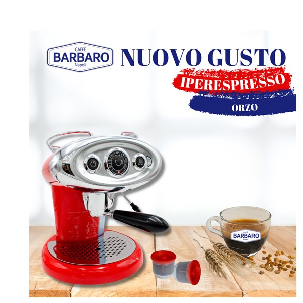 BARBARO 60 CAPSULE ILLY IPERESPRESSO BEVANDA ORZO