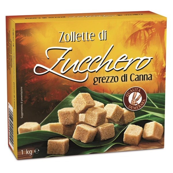 ZOLLETTA ZUCCHERO GREZZO DI CANNA DA 1KG