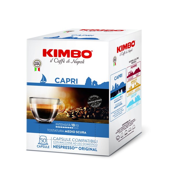 50 CAPSULE COMPATIBILI NESPRESSO MISCELA CAPRI