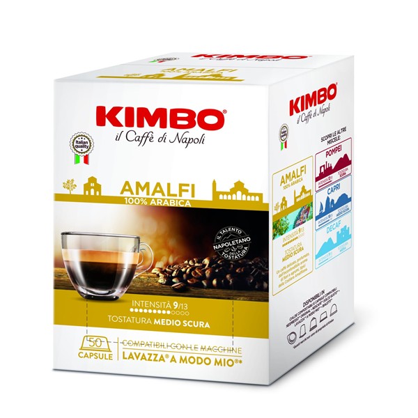 50 CAPSULE COMPATIBILI A MODO MIO MISCELA AMALFI