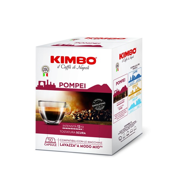 50 CAPSULE COMPATIBILI A MODO MIO MISCELA POMPEI