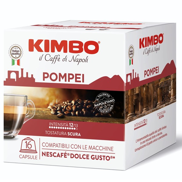 16 X 6CAPSULE COMPATIBILI DOLCE GUSTO MISCELA POMPEI
