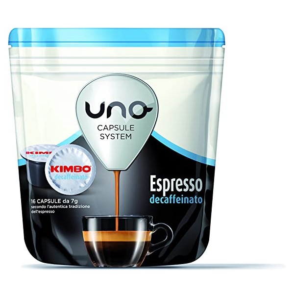 16 X 6 CAPSULE COMPATIBILI UNO SYSTEM MISCELA DECAFFEINATA