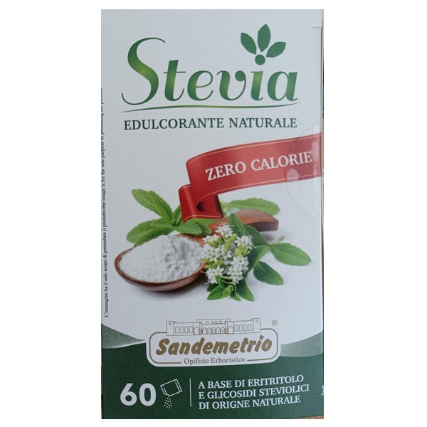 SANDEMETRIO ASTUCCIO DA 60 BUSTINE STEVIA DA 1,7 GR