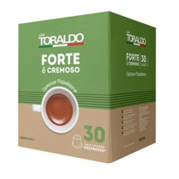 30 CAPSULE COMPATIBILI NESPRESSO MISCELA FORTE E CREMOSO