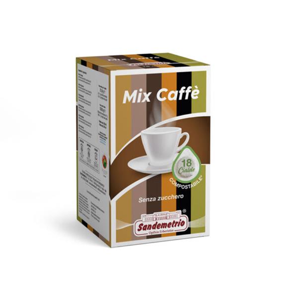 SANDEMETRIO 18 CIALDE MIX CAFFE AROMATIZZATI (SCAD: 2/24)