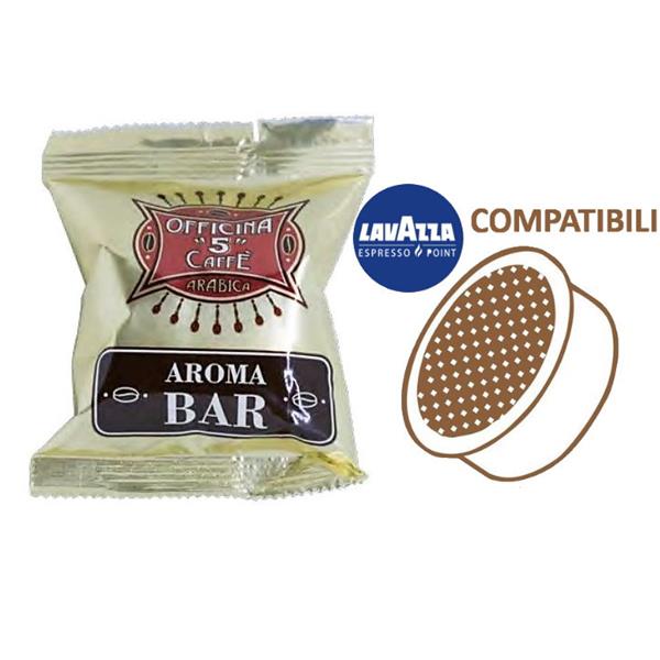 100 CAPSULE MISCELA AROMA BAR COMPATIBILE LAVAZZA POINT 