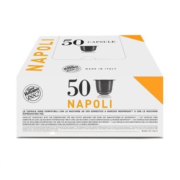 CAFFE VERGNANO 50 CAPSULE COMPATIBILI NESPRESSO NAPOLI