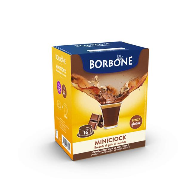 CAFFÈ BORBONE CAPSULE COMPATIBILI A MODO MIO MINI CIOK CONF. 16 PZ.