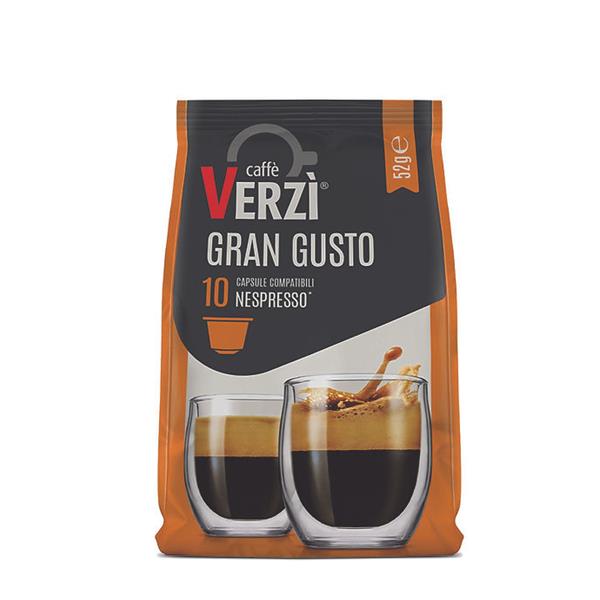 Caffè Verzì 100 capsule Gran Gusto comp. NESPRESSO