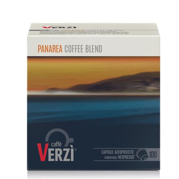 Caffè Verzì 100 capsule miscela Panarea comp. NESPRESSO