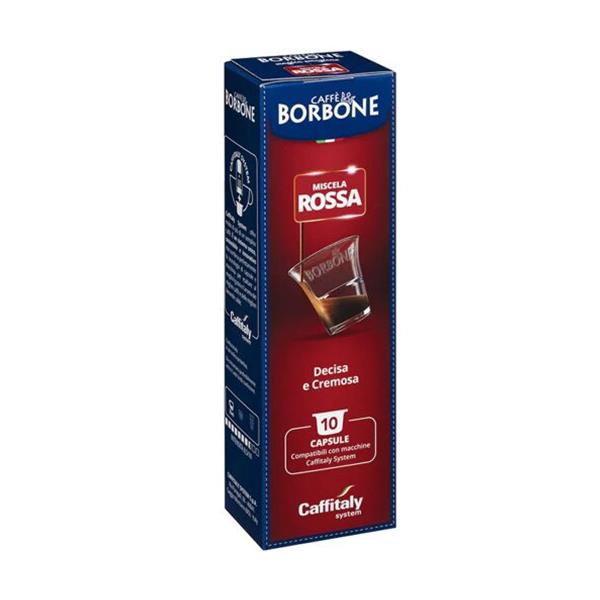 Caffitaly Caffè Borbone miscela Rossa confezione 10 capsule