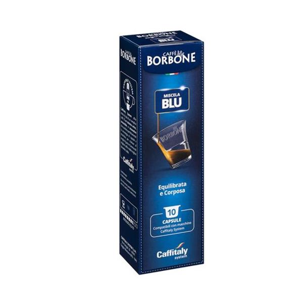 Caffitaly Caffè Borbone miscela Blu confezione 10 capsule