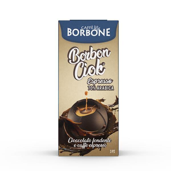 3 BorbonCiok ripieni di Caffè Borbone confezione da 10 pz