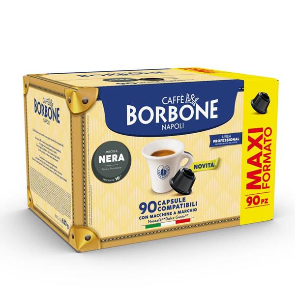 BORBONE 90 CAPS COMPATIBILI DOLCE GUSTO NERA