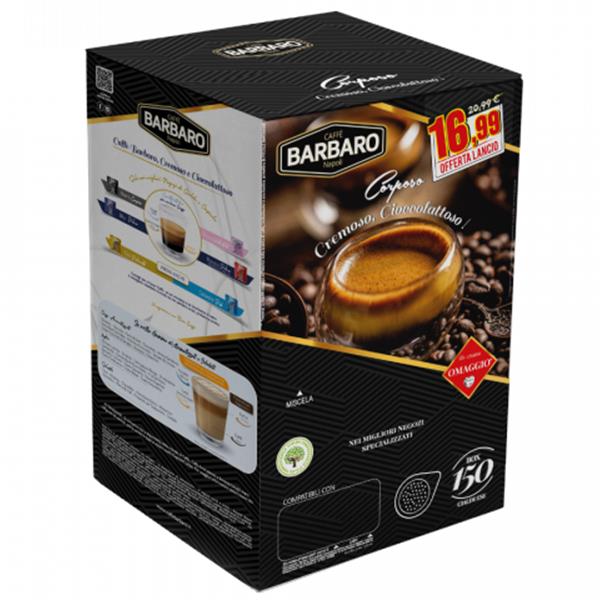 Barbaro 140 CIALDE Caffè Miscela NERA