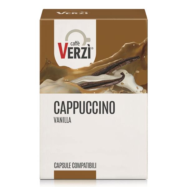 50 Capsule CAPPUCCINO Caffe Verzi compatibili NESPRESSO