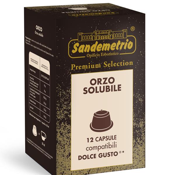 12 CAPSULE ORZO COMPATIBILE DOLCE GUSTO
