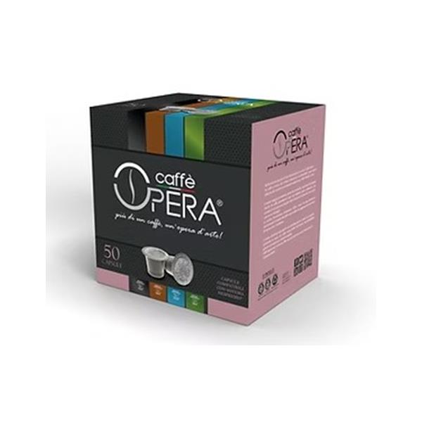 50 CAPSULE COMPATIBILI NESPRESSO MISCELA LEONARDO
