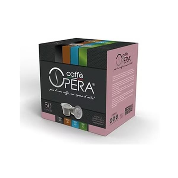 50 CAPSULE COMPATIBILI NESPRESSO MISCELA DONATELLO (DECAFFEINATA)