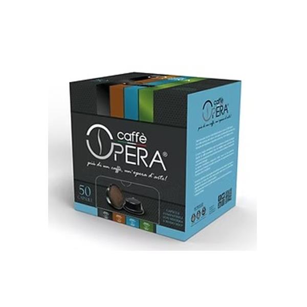 50 CAPSULE COMPATIBILI A MODO MIO MISCELA DONATELLO (DECAFFEINATA)