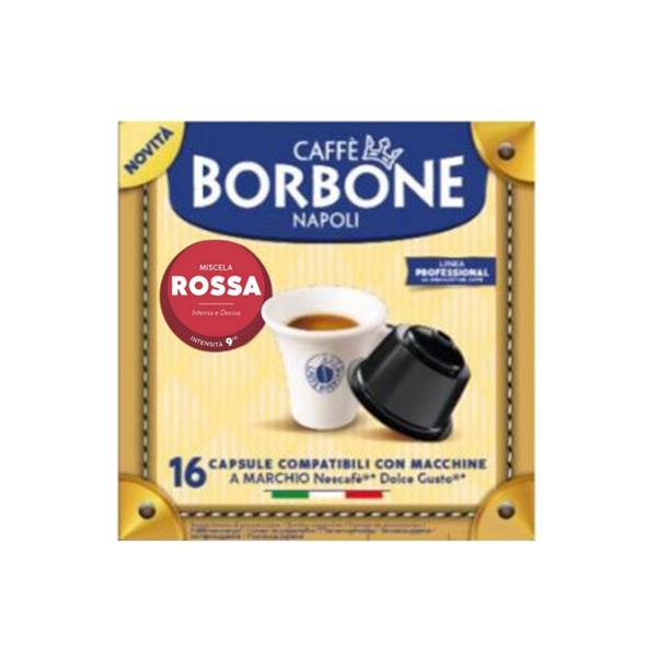 4X16 (64) CAPSULE COMPATIBILI DOLCE GUSTO MISCELA RED