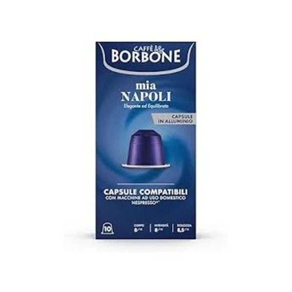 100 Capsule compatibili NESPRESSO In ALLUMINIO miscela CIAO NAPOLI