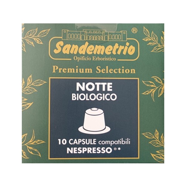 10 CAPSULE COMPATIBILI NESPRESSO NOTTE
