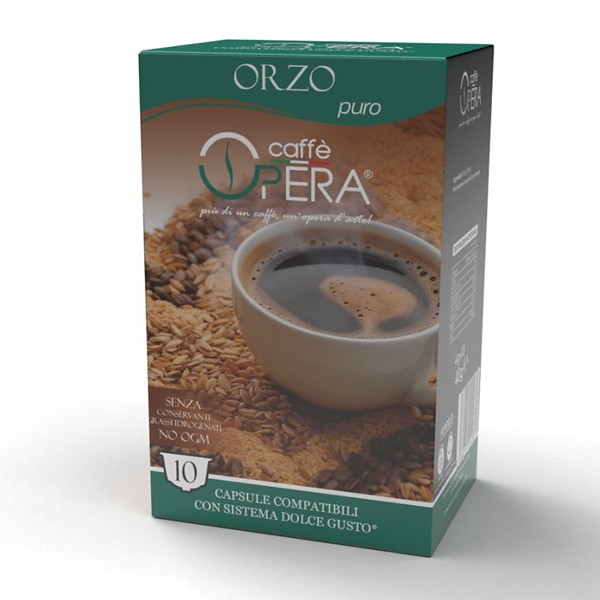 10 CAPSULE COMPATIBILE DOLCE GUSTO ORZO