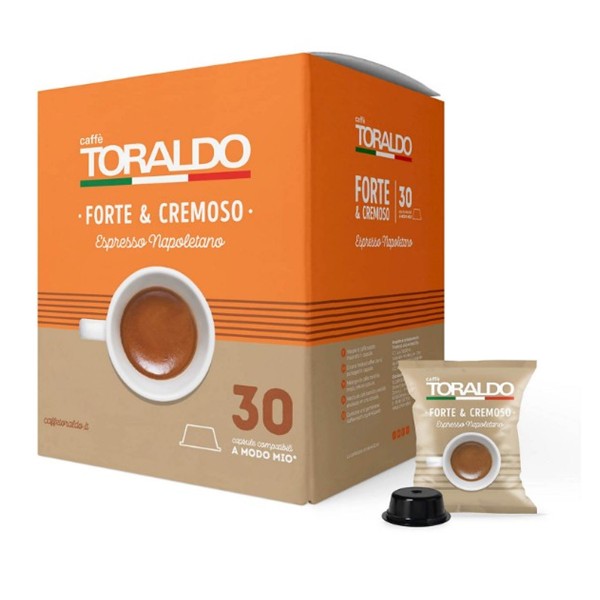 30 CAPSULE COMPATIBILI A MODO MIO MISCELA FORTE E CREMOSO