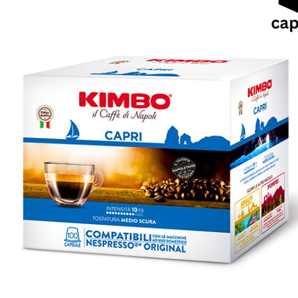 100 CAPSULE COMPATIBILI NESPRESSO MISCELA CAPRI