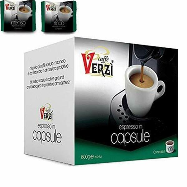 100 CAPSULE CAFFE' MISCELA RICCO COMPATIBILI UNO SYSTEM