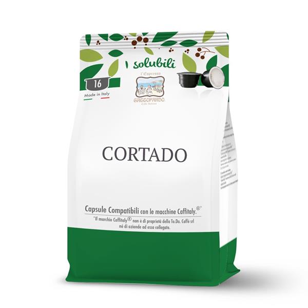 96 CAPSULE CORTADO COMPATIBILI CAFFITALY