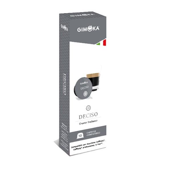 10 CAPSULE CAFFE' MISCELA DECISO COMPATIBILI CAFFITALY