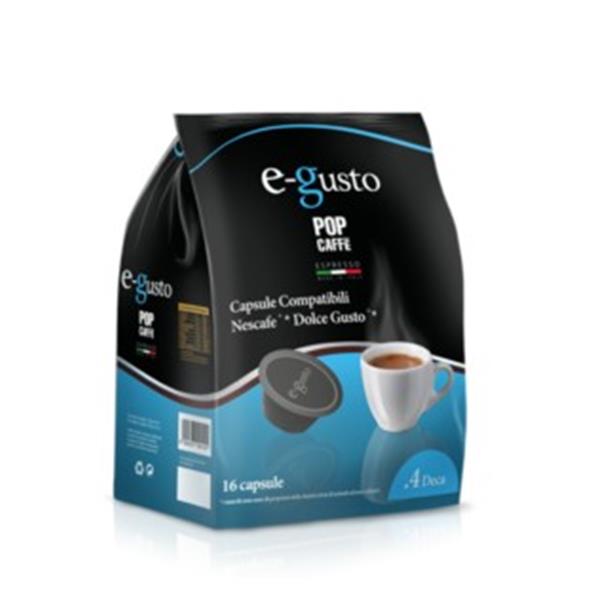 6x16 CAPSULE CAFFE' MISCELA DEK COMPATIBILI NESCAFE' DOLCE GUSTO