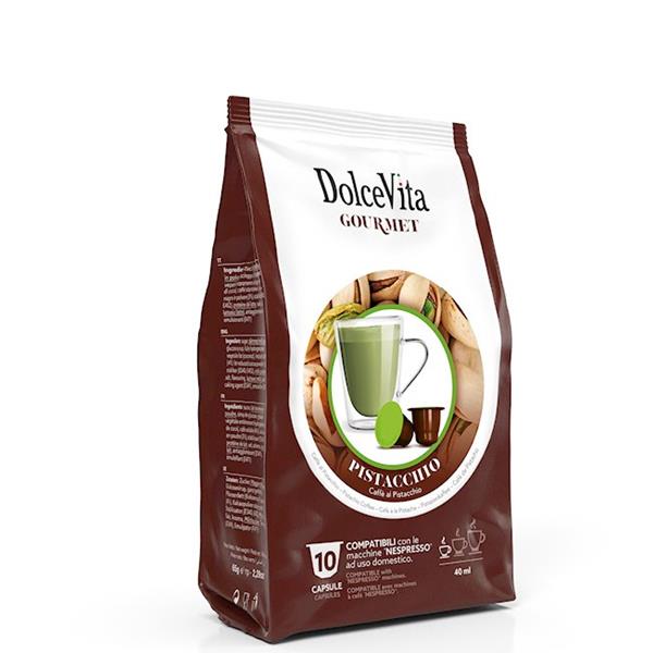 Scatola Dolce Vita Nespresso®* CAFFE' AL PISTACCHIO 100pz.