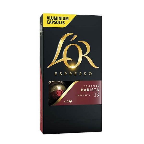 10 CAPSULE IN ALLUMINIO CAFFÈ L'OR ESPRESSO BARISTA COMPATIBILI NESPRESSO